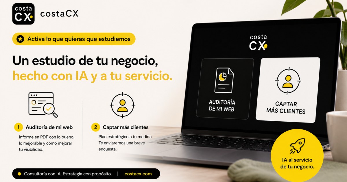 Impulsa tu negocio con un estudio con IA